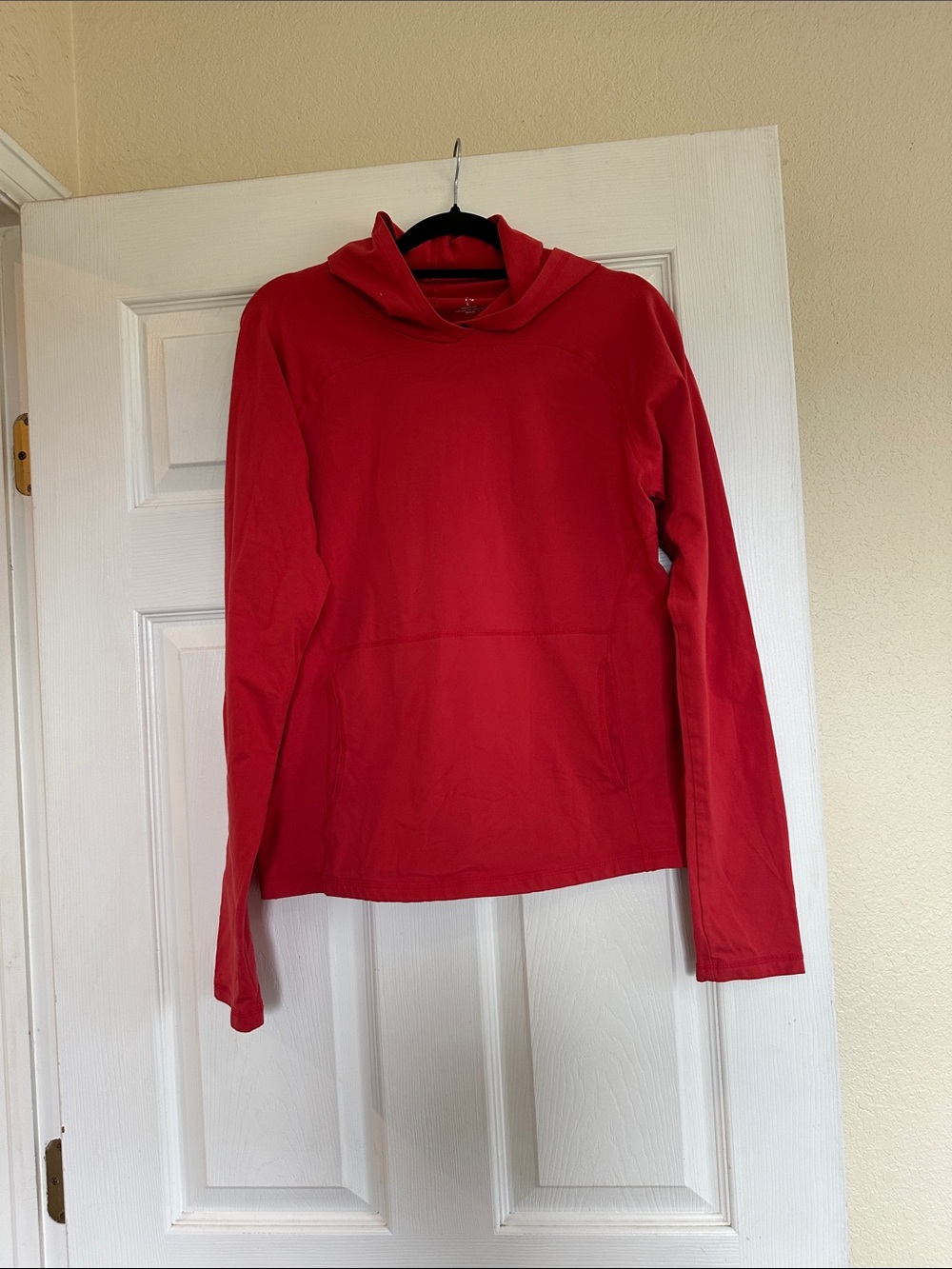 Vintage Prana Red Pullover Hoodie for Women